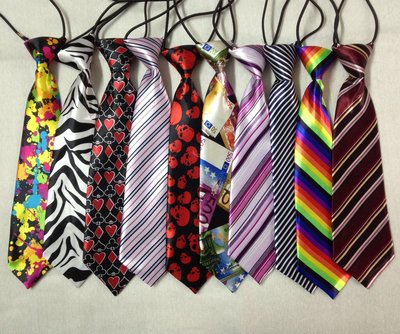 供應時尚新款兒童領帶皮筋領帶 六一節日表演學生單色箭頭型領帶 XYXP13042超夯 正品 活動
