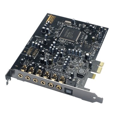 現貨熱銷-聲卡A5 Audigy 5 SB1550 PCI-E接口 網絡K歌 7.1內置聲卡爆款
