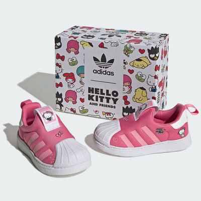 adidas HELLO KITTY SUPERSTAR360 嬰幼童鞋 - Originals IF3555