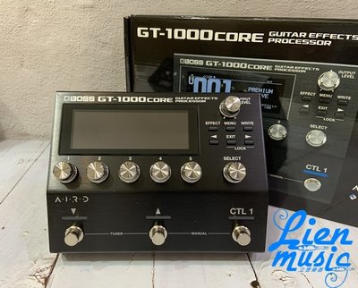 『立恩樂器 效果器專賣』 BOSS GT-1000 CORE 吉他綜合效果器 GT1000 CORE 綜效 公司貨保固