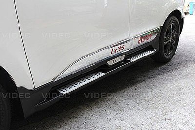 威德汽車 HID 現代 HYUNDAI IX35 車身飾條 車門下飾板 紅 黑 兩款
