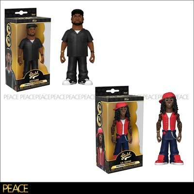 【PEACE】Funko VINYL GOLD Ice Cube  Lil Wayne  嘻哈 公仔