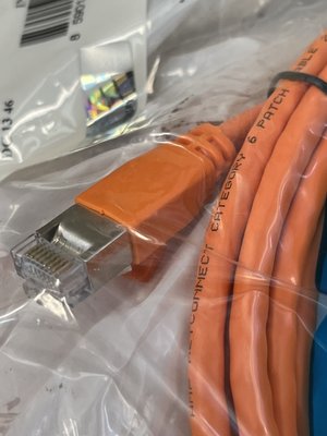 奇機通訊【高品質網路線】UTP CABLE ASSEMBLY CAT6 3米 橘色 3m 網路傳輸線