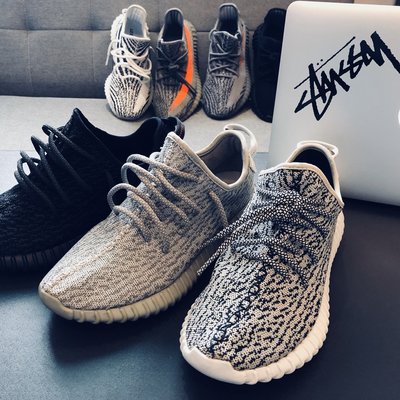 收藏美品Adidas Yeezy Boost 350 Pirate Black PB 海盜黑月亮色Tan