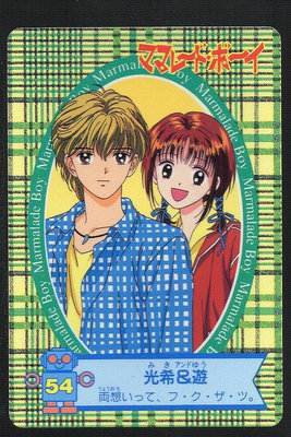 《CardTube卡族》(060930) 54 日本原裝橘子醬男孩 萬變卡∼ 1995年遊戲普卡
