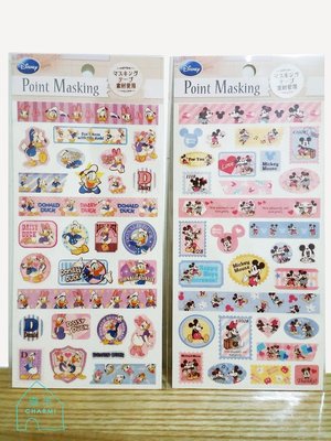 ✧查米CHARMI✧【日本原裝】迪士尼 日本製 超特別的紙膠帶材質貼紙～唐老鴨＆米奇兩款現貨 貼手帳、拍立得都很可愛～
