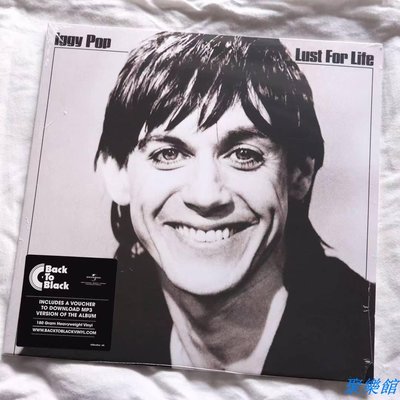 聚樂館 Iggy Pop Lust For Life 黑膠 LP