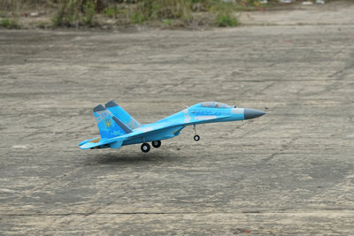 《TS同心模型》迅飛 X-FLY Model 雙50mm SU-27 戰機，數位迷彩 PNP版