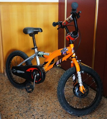 【BRONCO】16吋兒童腳踏車
