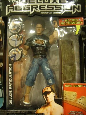 ☆阿Su倉庫☆WWE摔角 全新豪華版 JOHN CENA BEST OF 2008 CENA絕版款人偶 珍藏出清特價中