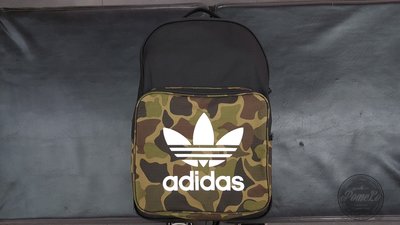 POMELO柚 Adidas Trefoil Backpack BK7214 愛迪達 黑色 迷彩 運動 後背包