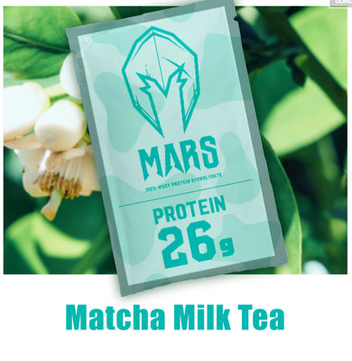戰神 MARS 低脂 乳清蛋白 高蛋白 抹茶奶綠口味  (水解乳清蛋白) (超商寄送限一盒)