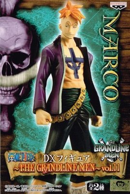日本正版 景品 海賊王 航海王DXF THE GRANDLINE MEN vol.11 馬可 模型 公仔 日本代購