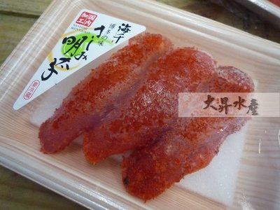 【大昇水產】行家首選日本原裝進口辛口明太子/鱈魚卵