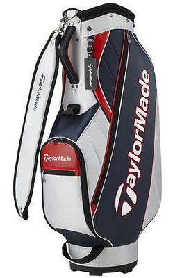 (易達高爾夫)全新原廠TAYLORMADE N94731 白/藍/紅色  高爾夫球桿袋
