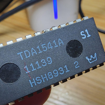 飛利浦TDA1541AS1皇冠解碼芯片，非常少見的版本，比891