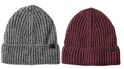 【超搶手】全新正品 冬季 STUSSY MARLED HO15 CUFF BEANIE 針織反摺 毛帽 黑 紅