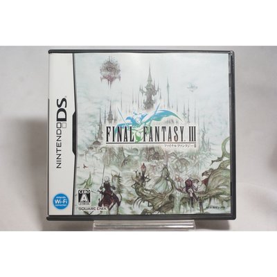 [耀西]二手 純日版 任天堂 DS NDS Final Fantasy 太空戰士 III