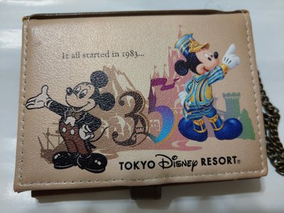**日本帶回**東京迪士尼樂園35周年Happiest Celebration 米奇 5層識別證 票卡夾 ♪☆♪