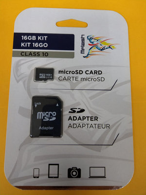 16GB microSD c10全新