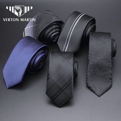現貨熱銷-一件定制 領帶男正裝商務韓版6CM窄版時尚潮流青年輕奢上班面試特價~特價