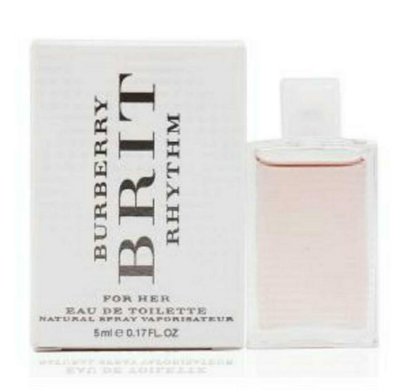 Burberry Brit Rhythm 搖滾風格女性淡香水/1瓶/5ml-新品正貨
