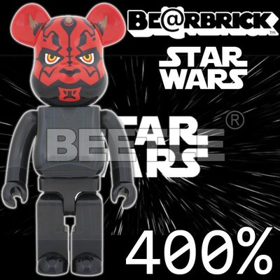 BEETLE BE@RBRICK STAR WARS 星際大戰DARTH MAUL 達斯