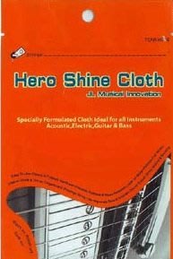 【茗詮樂器】Hero Shine Cloth 琴衍/琴格/金屬配件部分銅條清潔布(英雄布)吉他烏克麗麗貝斯