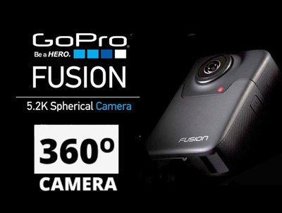 【eYe攝影】現貨 忠欣公司貨 Gopro Fusion 360 VR 全景攝影機 5.2K 極限攝影機 環景 防手震