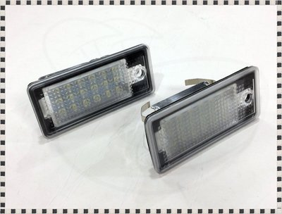 ╭°⊙瑞比⊙°╮AUDI LED 牌照燈 A3 8P 8PA S3 A6 RS6 Q7 B6 B7 A4 S4 RS4