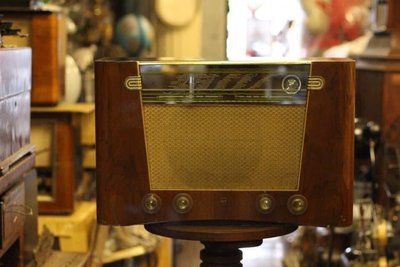 1950s 荷蘭 飛利浦  Philips 真空管收音機