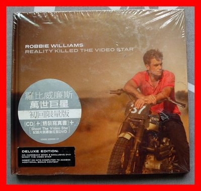 ◎2009全新CD+DVD初回限量版未拆!羅比威廉斯/萬世巨星-等13首好歌-Robbie Williams-進口版