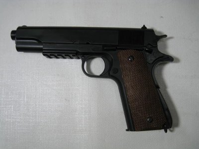 生存遊戲-WELL/1911/黑色P-361空氣手槍3.6版DW-04-AD-玩具槍