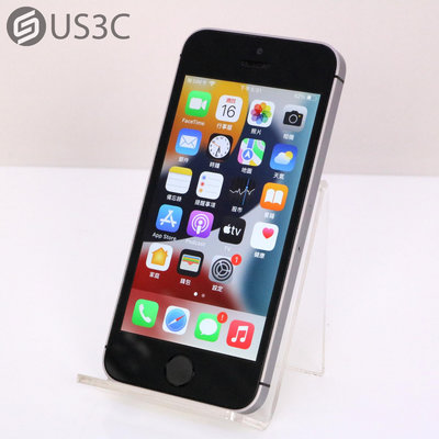 【US3C-高雄店】台灣公司貨 Apple iPhone SE 1 第一代 128G 太空灰 4吋顯示器 A9晶片 指紋辨識 UCare延長保固3個月