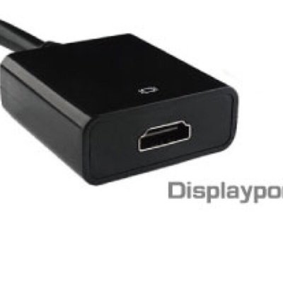 ☆╮PRiNcEsS-Mine╭☆ Bravo-u displayport(公)對HDMI(母)訊號連接線15cm(黑)