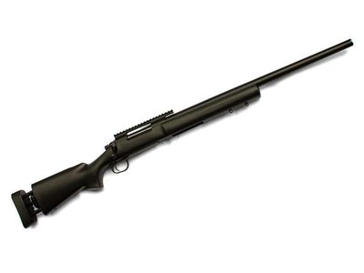 【WKT】黑色 MODIFY MOD24 M24 空氣狙擊槍(附LED發光彈匣，可調式板機)-MODM24B