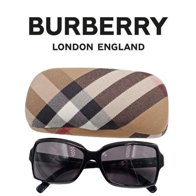 【皮老闆】 二手真品 BURBERRY 眼鏡 鏡框 義大利製 附眼鏡盒 (185)