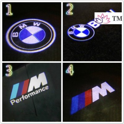 BMW 迎賓燈 E90 E60 F30 F10 LED 投影照地燈 門燈 投影照地燈 門燈 迎賓燈F32 F34 F36-飛馬汽車