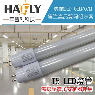 LISTAR  14W LED 4尺 T5 (白光) 玻璃燈管 需搭配T5螢光燈電子安定器使用