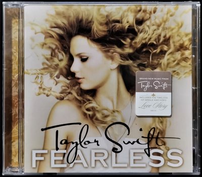 Taylor Swift 泰勒絲 / FEARLESS 無懼的愛 專輯CD 【美版全新未拆】