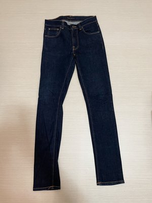 Nudie Jeans Lean Dean Dry 16 Dips 牛仔褲 二手美品