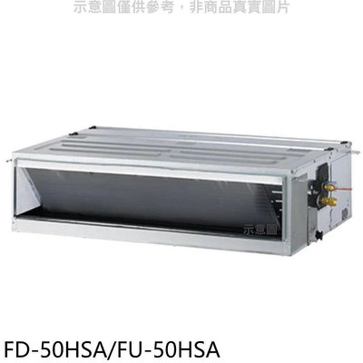 《可議價》冰點【FD-50HSA/FU-50HSA】變頻冷暖吊隱式分離式冷氣