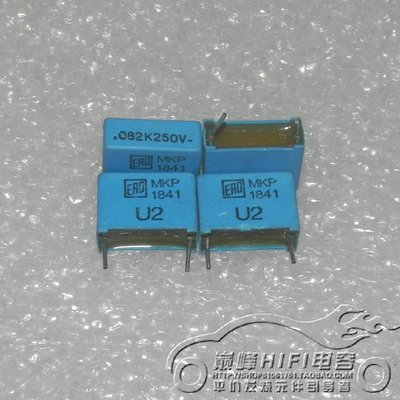 德國ERO MKP1841 250v0.082uf 823K 藍精靈銅腳耦合薄膜電容