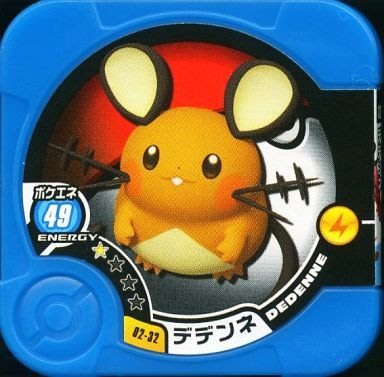 日本正版 神奇寶貝 TRETTA 02彈 一星卡 咚咚鼠 02-32 可刷 二手品