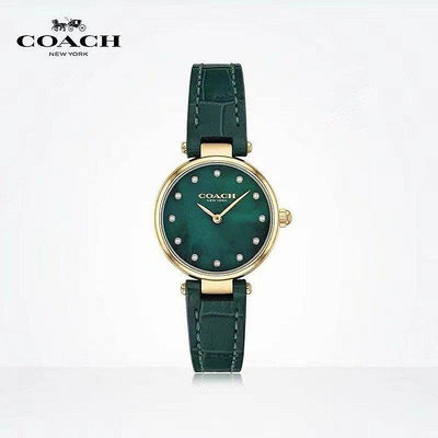 ✨美國代購✨特賣Coach女士手錶Park系列時尚真皮石英手錶腕錶 (三色)超美