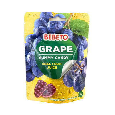 🇹🇷 土耳其 慧鴻 BEBETO 造型軟糖 葡萄風味 60g