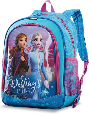 預購 美國旅行者 American Tourister 可愛迪士尼冰雪奇緣 孩童雙肩後背包 書包 旅行包 生日禮 開學禮