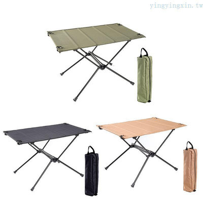 台灣現貨Yx 戶外野餐折疊桌迷你便攜可折疊鋁合金野營桌