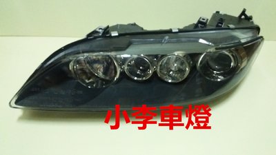 ~李A車燈~全新品 外銷精品件  馬自達 MAZDA6 02-07 年 原廠型燻黑大燈 一顆3750 台灣製品