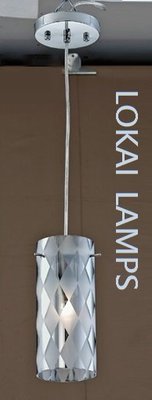 [Licia]稜格紋造型玻璃吊燈/設計師的燈/LED吊燈/玻璃LED燈
